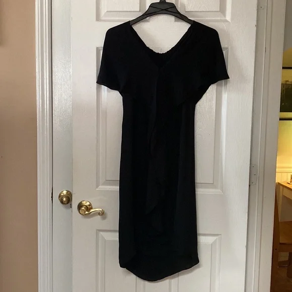 Jil Sander Black Gothic Cape Avant Garde Dress - Picture 4 of 10